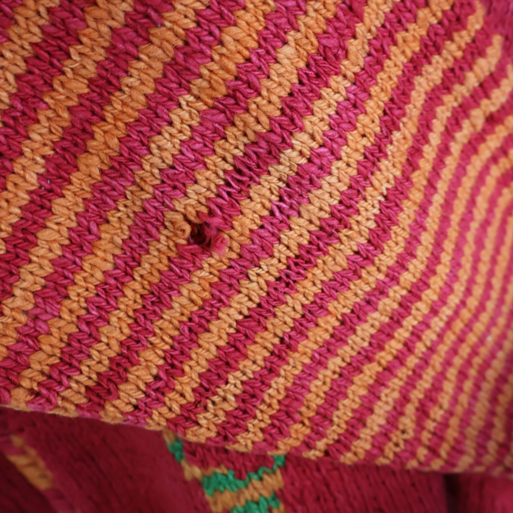 Vintage Amano Hand Knitted Wool Cardigan XL RARE Folk Dancing Boho Art To Wear - Picture 6 of 15